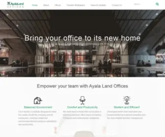 Ayalalandoffices.com.ph(Ayala Land Offices) Screenshot