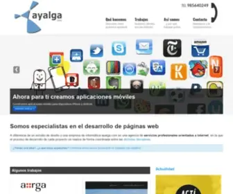 Ayalga.com(Diseño Web Asturias) Screenshot