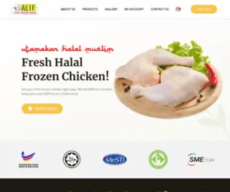 Ayamalif44.com(Halal Chicken JAKIM) Screenshot