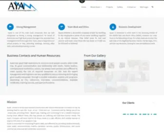 Ayamconstruct.com(Ayam Construction) Screenshot