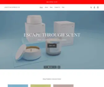 Ayannacandle.com(Ayanna candle co) Screenshot