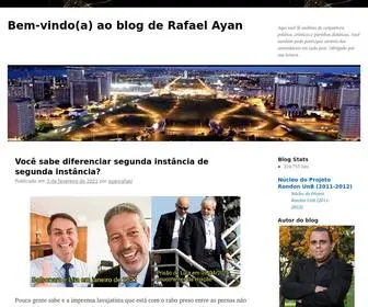 Ayanrafael.com(Bem-vindo(a) ao blog de Rafael Ayan) Screenshot