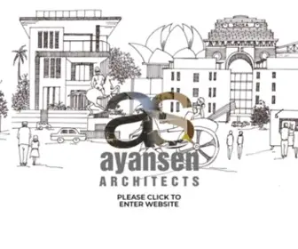 Ayansenarchitects.com(Ayan Sen Architect) Screenshot