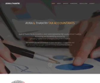 Ayanthantri.com.au(Ayan & Thantri Tax Accountants) Screenshot