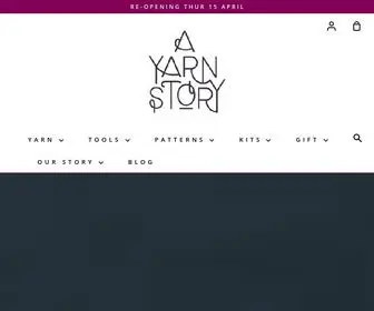 Ayarnstory.co.uk(A Yarn Story) Screenshot