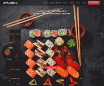 Ayasushi.us(AYA SUSHI) Screenshot