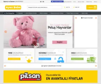 Ayazbebe.com(Oyuncaklar ve Anne Bebek Ürünleri) Screenshot