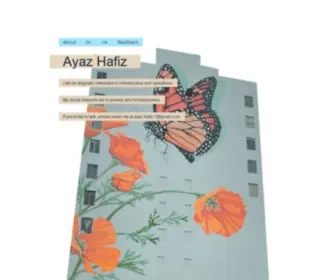 Ayazhafiz.com(Ayaz Hafiz) Screenshot