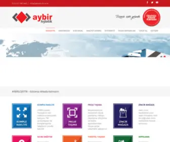 Aybirlojistik.com.tr(AYBİR LOJİSTİK) Screenshot