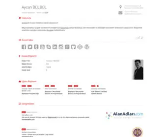 Aycanbulbul.com.tr(Aycan) Screenshot