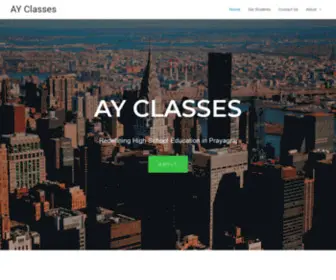 Ayclasses.com(Coaching Upto High Schools Students) Screenshot