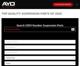 Ayd-Suspension-Parts.com(Suspension Parts) Screenshot