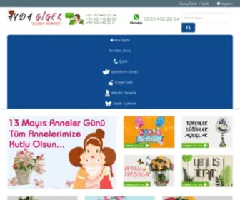 Aydacicek.com(Ankara çiçek) Screenshot