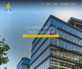 Aydadministracion.cl(Administración de Edificios y Condominios Home) Screenshot