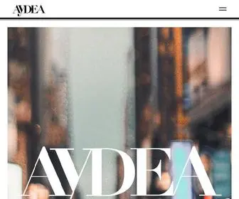 Aydea.co(米国と日本を拠点にブランド構築とマーケティングサポートを行う AYDEA) Screenshot