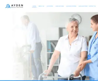 Aydenhealthcare.com(Ayden Healthcare) Screenshot