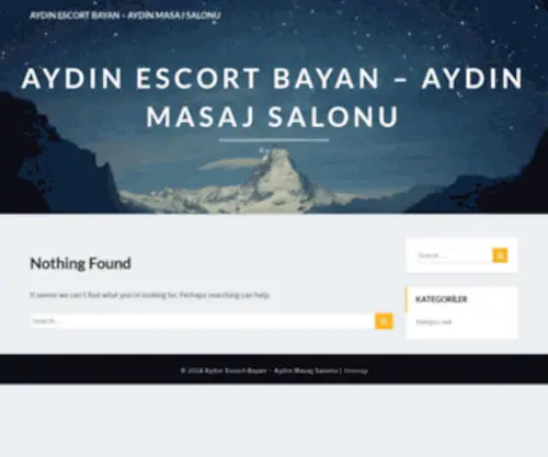 Aydinescortbayan.com(Aydın Escort) Screenshot