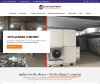 Aydinlarhavalandirma.com(Aydinlarhavalandirma) Screenshot