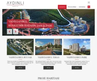 Aydinliinsaat.com.tr(Aydınlı) Screenshot