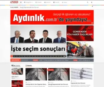Aydinlikgazete.com(Vatan) Screenshot