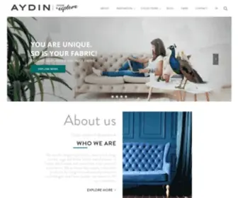 Aydintekstil.com(Aydın tekstil) Screenshot