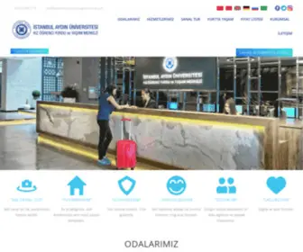 Aydinuniversitesikizogrenciyurdu.com(İstanbul) Screenshot