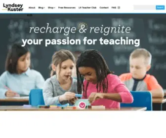 Ayearofmanyfirsts.com(Recharge & Reignite Your Passion For Teaching) Screenshot