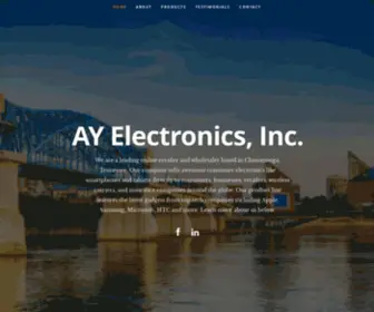 Ayelect.com(AY Electronics) Screenshot