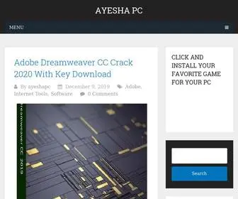 Ayeshapc.com(Ayesha Pc) Screenshot