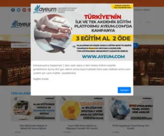 Ayeum.com(Eğitimler) Screenshot