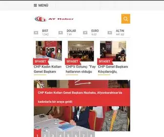 Ayhaber.com.tr(Güvenin Adresi) Screenshot