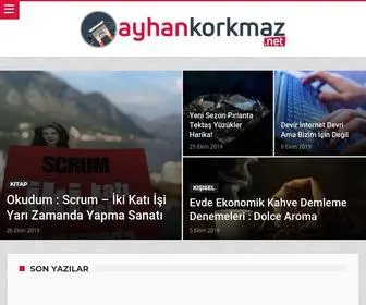 Ayhankorkmaz.net(Gömülü sistemler) Screenshot