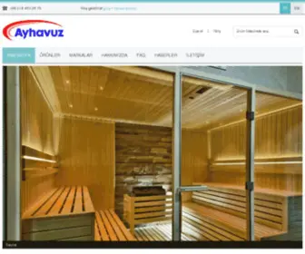 Ayhavuz.com.tr(Havuz ekipmanları) Screenshot