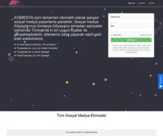 Ayimedya.com(Sosyal Medya Servis Sağlayıcısı) Screenshot