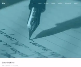 Ayjw.org(WALKING THE BUSINESS JOURNALISM TALKING) Screenshot