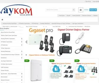 Aykom.com.tr(İletişim) Screenshot