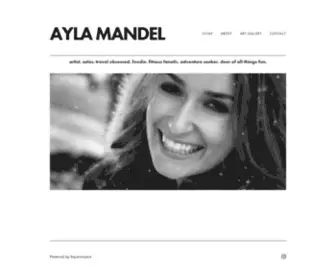 Aylamandel.com(Ayla Mandel) Screenshot