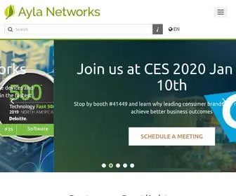 Aylanetworks.com(Ayla Networks) Screenshot