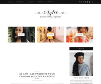 Aylee.fr(Travel, fashion & lifestyle) Screenshot