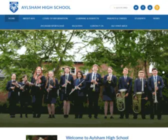 Aylshamhigh.com(Aylsham High School) Screenshot