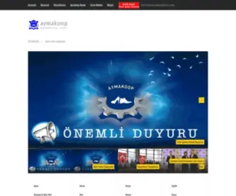 Aymakoop.com.tr(Ayakkabıcılar) Screenshot