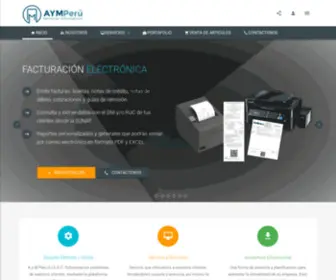 Aymperusi.com(A y M Perú Servicios Informaticos SAC) Screenshot