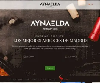 Aynaelda.com(Arroz & Vinos) Screenshot