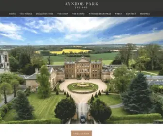 Aynhoepark.co.uk(Aynhoe Park) Screenshot