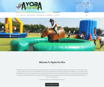 Ayobafunhire.co.za(Whether you are having a school fundraising day) Screenshot