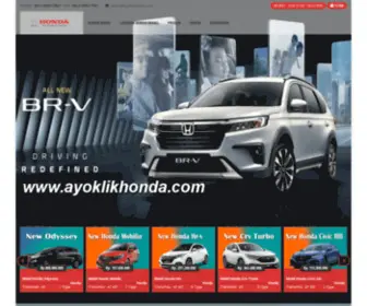 Ayoklikhonda.com(Honda Bekasi) Screenshot