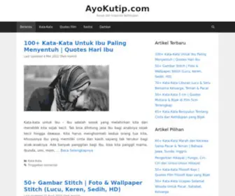 Ayokutip.com(Karya dan Inspirasi Kehidupan) Screenshot