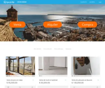 Ayredemar.es(Inmobiliaria en Alicante) Screenshot