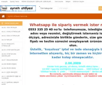 Ayrintiatolyesi.com(ATÖLYESİ) Screenshot