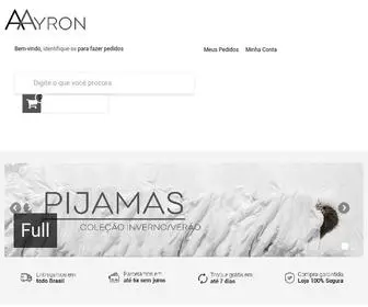 Ayron.com.br(Seja bem vindo(a)) Screenshot